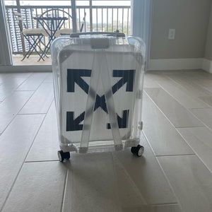OFF-WHITE x Rimowa luggage suitcase (Carry On)